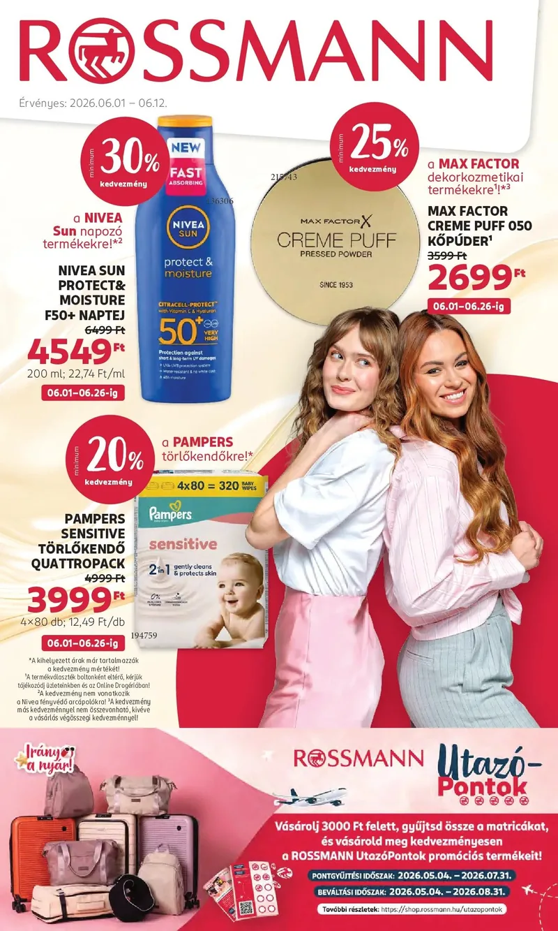Rossmann Rossmann általános magazin – címlap