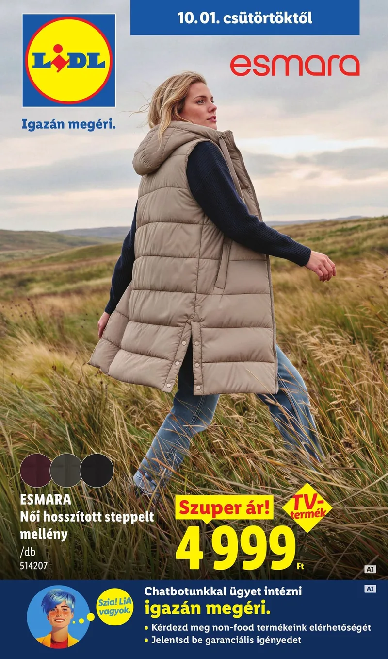 Lidl Nonfood kínálatunk - 40. hét – címlap