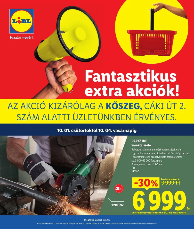 Lidl Regionális akciók – Kőszeg – címlap