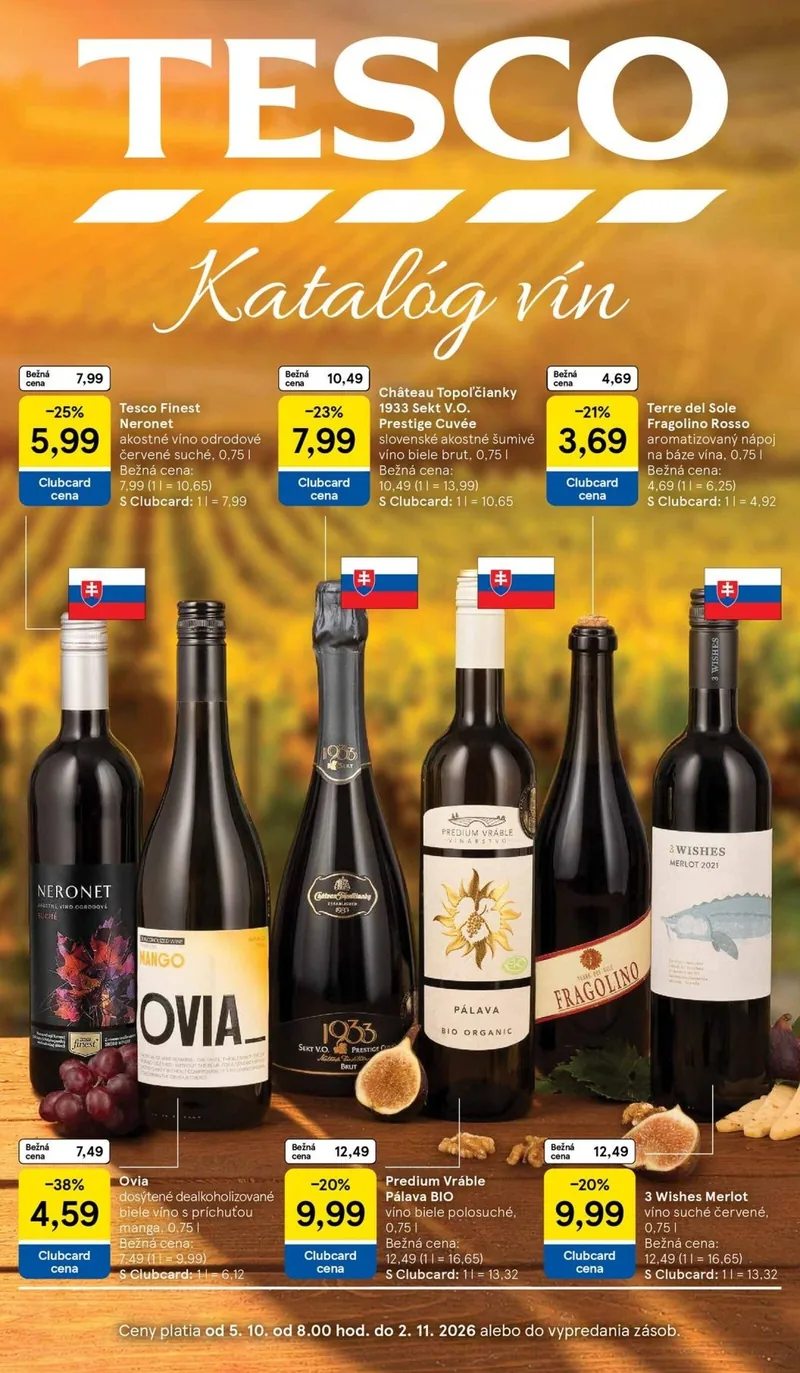 Tesco katalógus akciós újság – 41. hét – 1. oldal