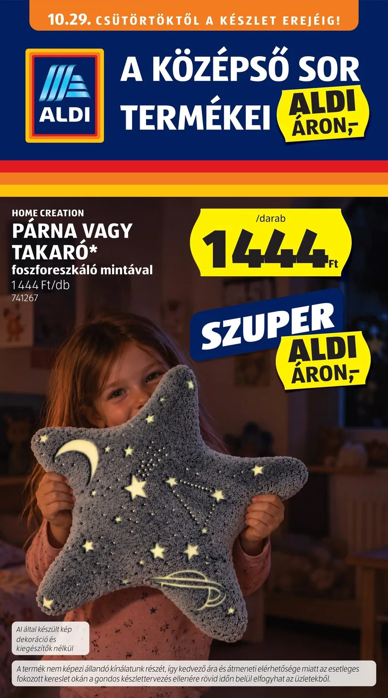 ALDI Középső sor termékei – 44. hét – 1. oldal