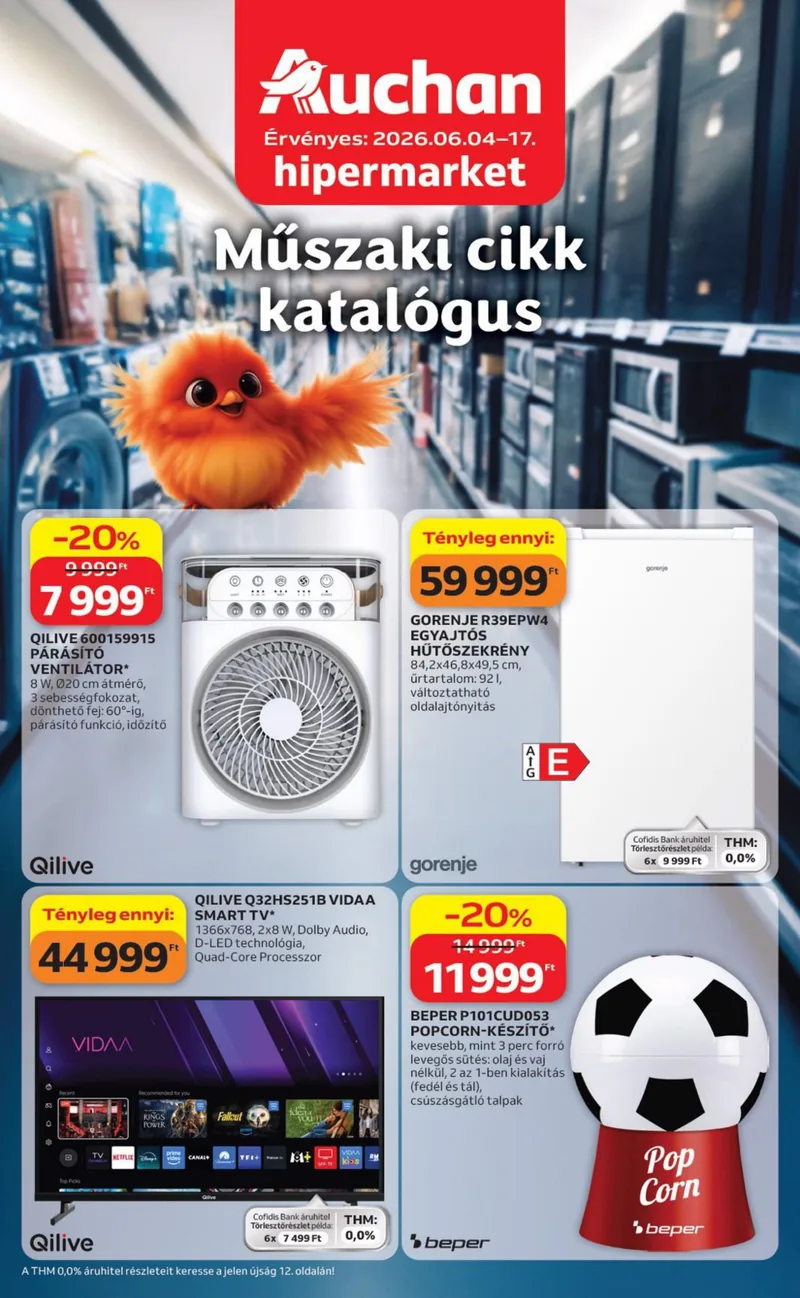 Auchan Muszaki cikk ajanlataink – 1. oldal