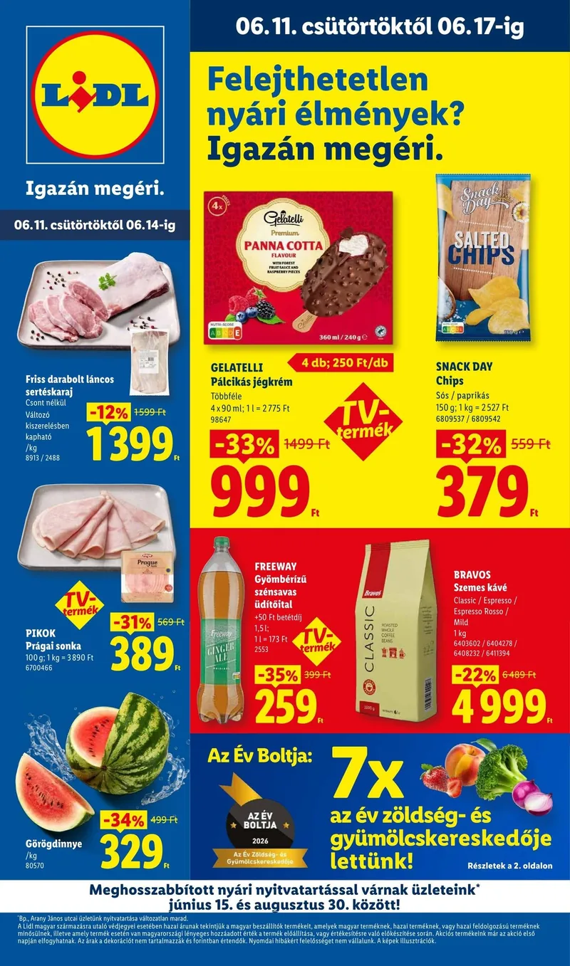 Lidl Akciós újság – 24. hét – 1. oldal