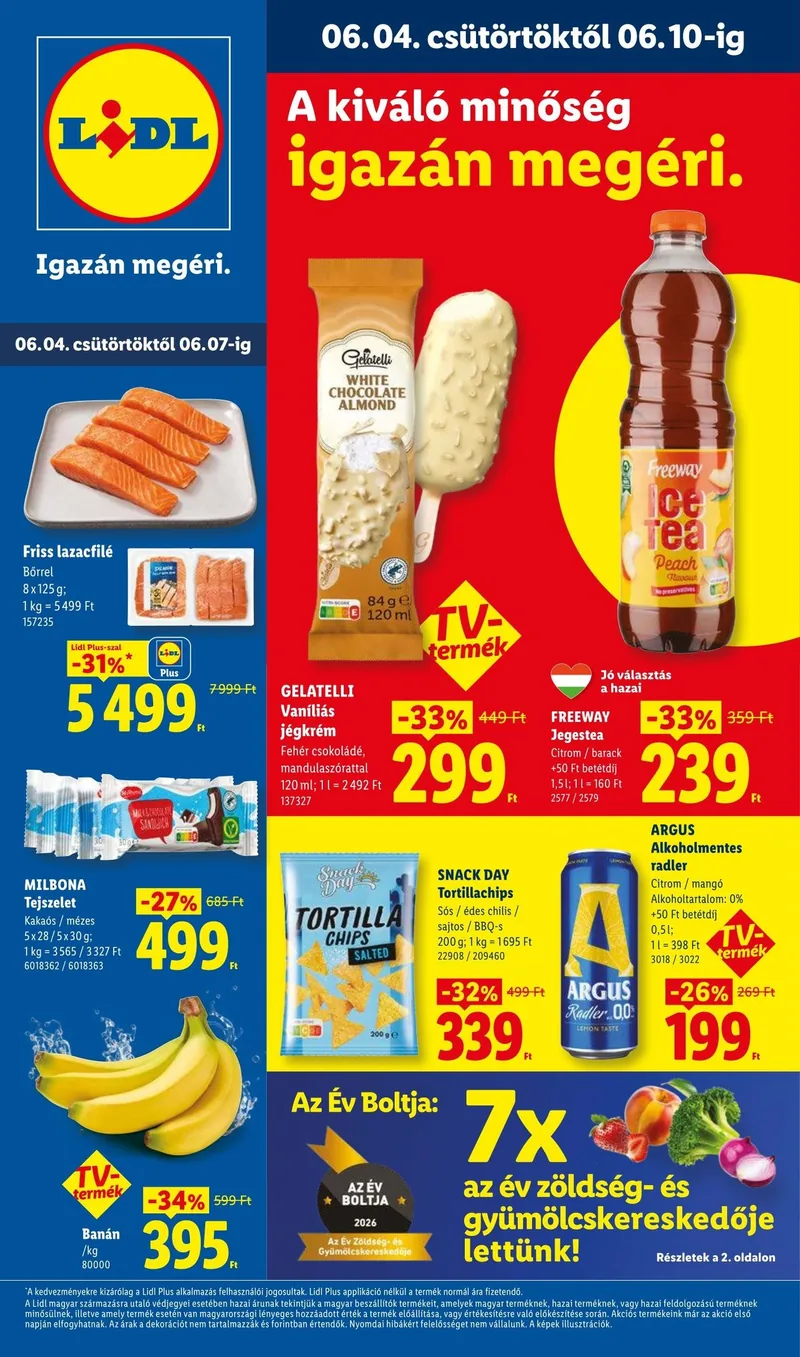 Lidl Akciós újság – 23. hét – címlap