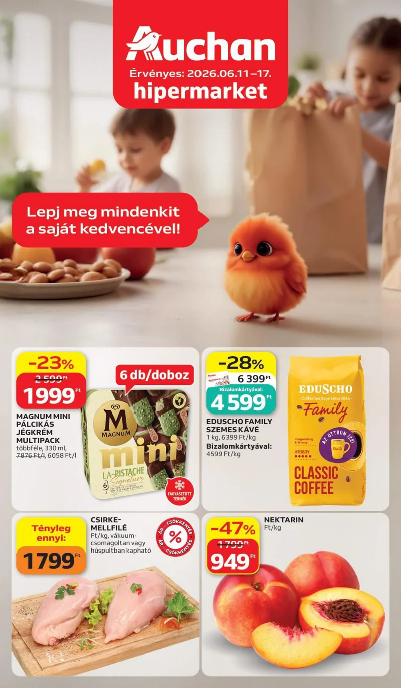 Auchan Heti hipermarket ajanlataink – 1. oldal