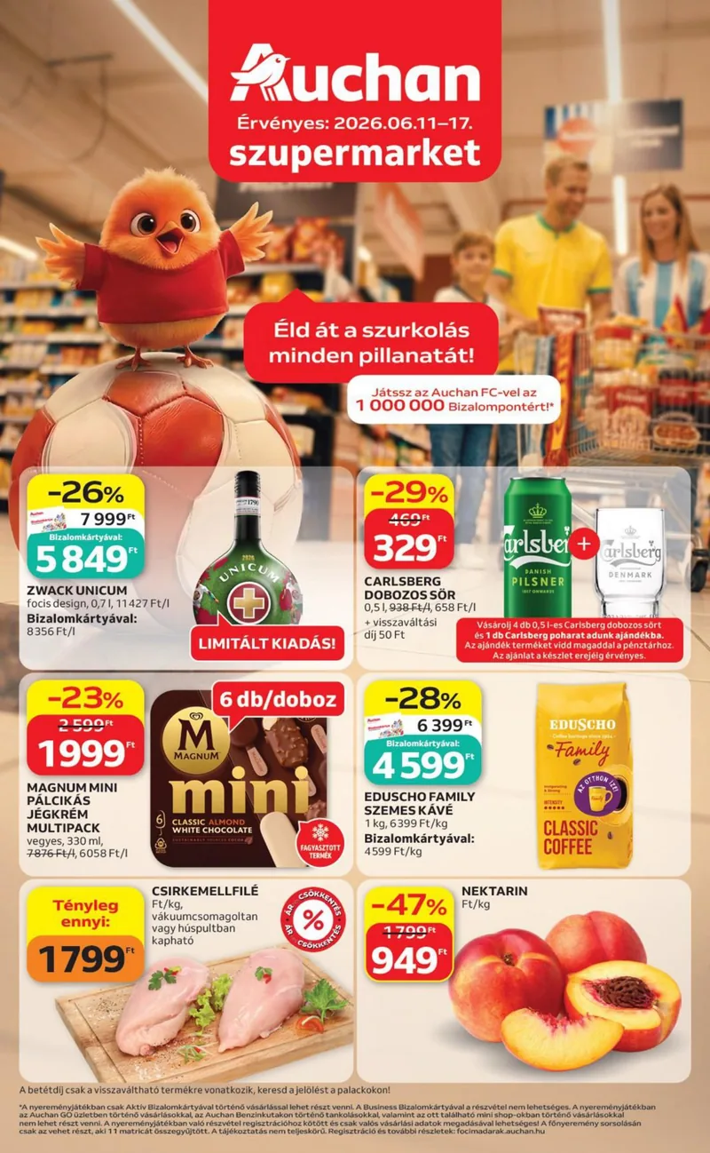 Auchan Heti szupermarket ajanlataink – 1. oldal