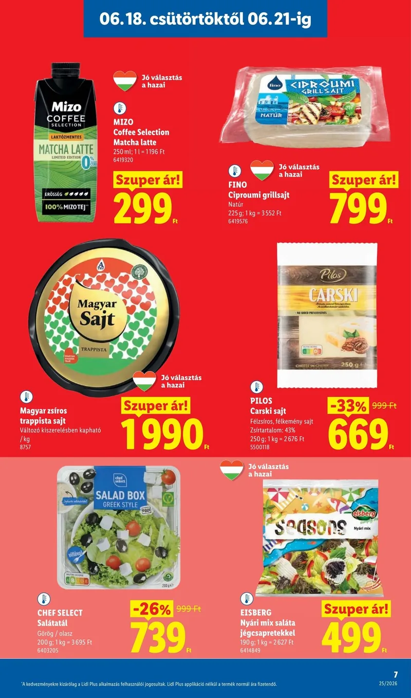 Lidl Akciós újság – 25. hét – 7. oldal