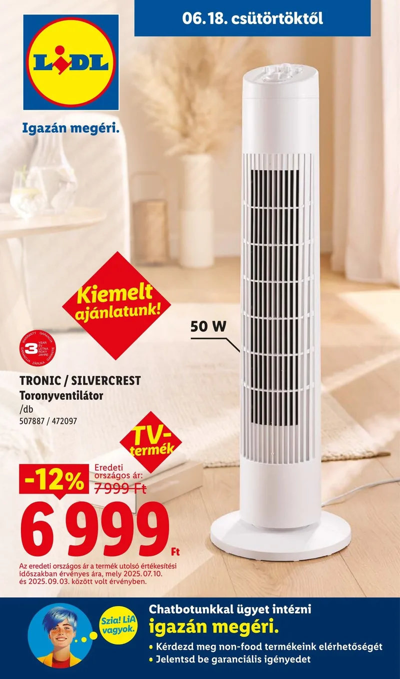 Lidl Nonfood kínálatunk - 25. hét – 1. oldal