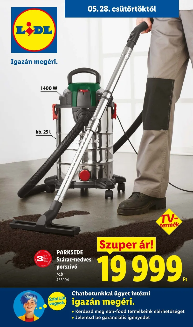 Lidl Nonfood kínálatunk - 22. hét – címlap