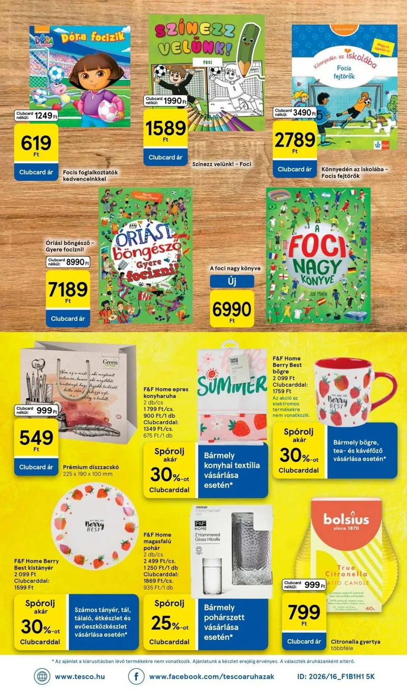 Tesco hipermarket akciós újság – 25. hét – 38. oldal